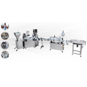 ZHSR-B High-Speed Lotions Cream Filling & Capping Machine